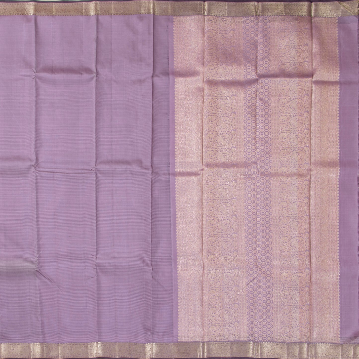 Lilac Kanchipuram Silk Saree For Festive Wear PV NYC 1504