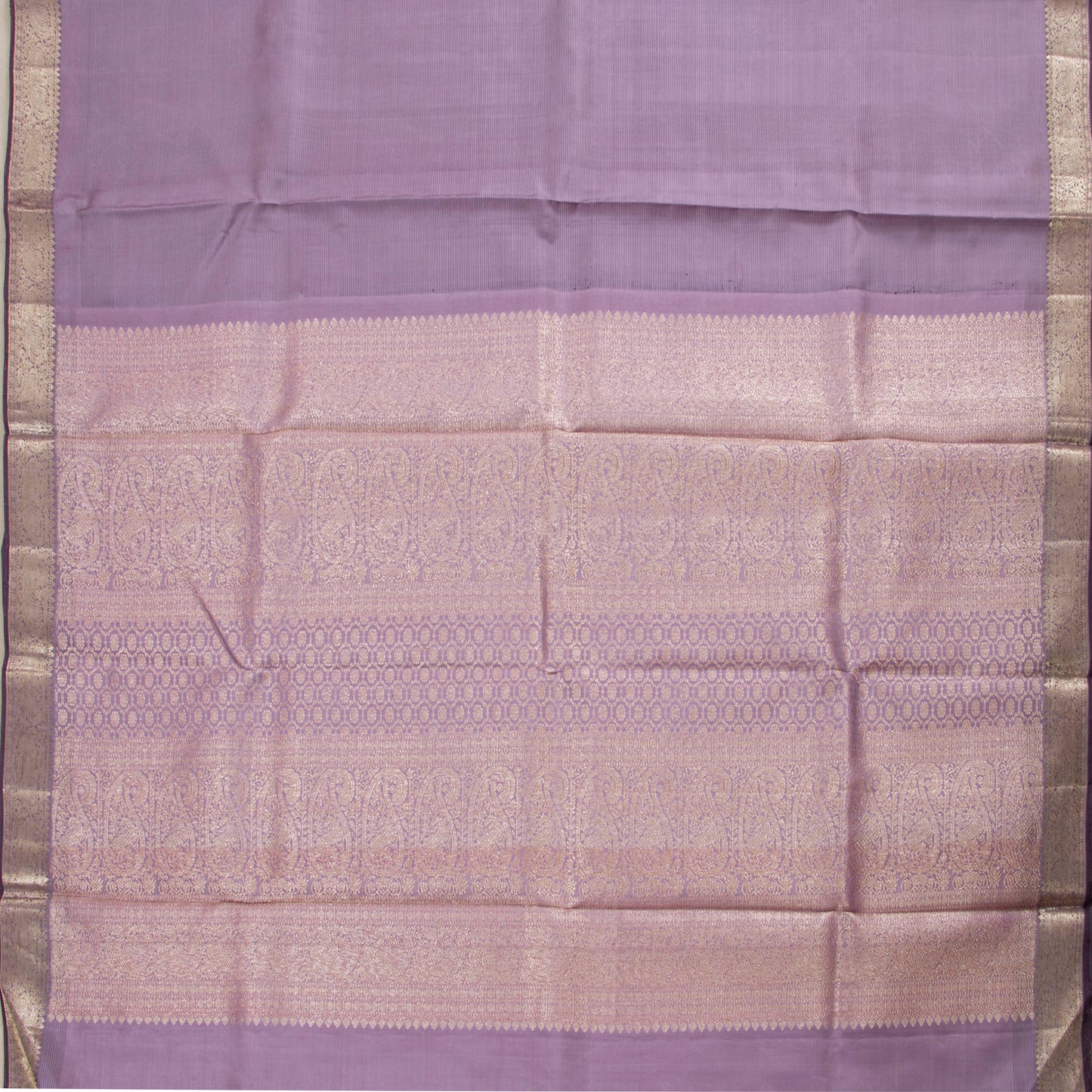 Lilac Kanchipuram Silk Saree For Festive Wear PV NYC 1504