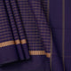 Navy Blue Kanchi Cotton Saree For Festive Wear PV MM KC 928