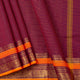 Magenta Kanchi Cotton Saree For Festive Wear PV MM KC 752