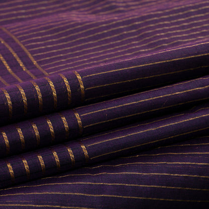 Purple Kanchi Cotton Saree For Festive Wear PV MM KC 741