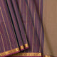 Mauve Cotton Saree For Festive Wear PV MM KC 969