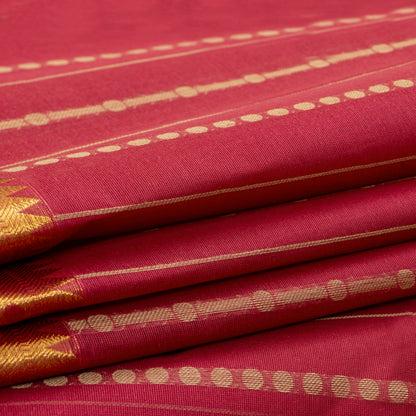 Maroon Fancy Cotton Saree For Festive Wear PV MM FC 973 - Cotton Saree - Panjavarnam 