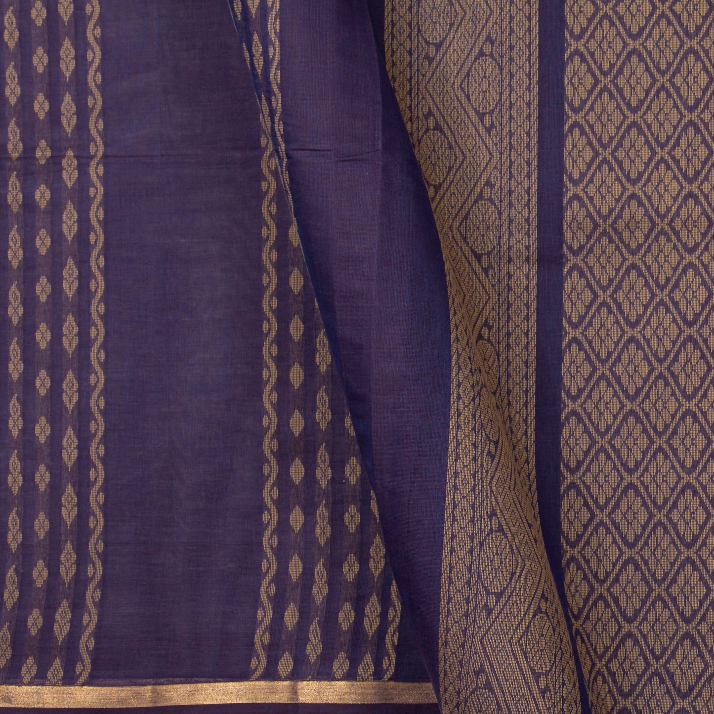 Purple Fancy Cotton Saree For Festive Wear PV MM FC 967