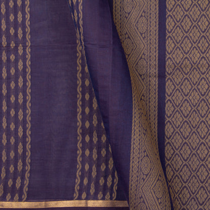Purple Fancy Cotton Saree For Festive Wear PV MM FC 967