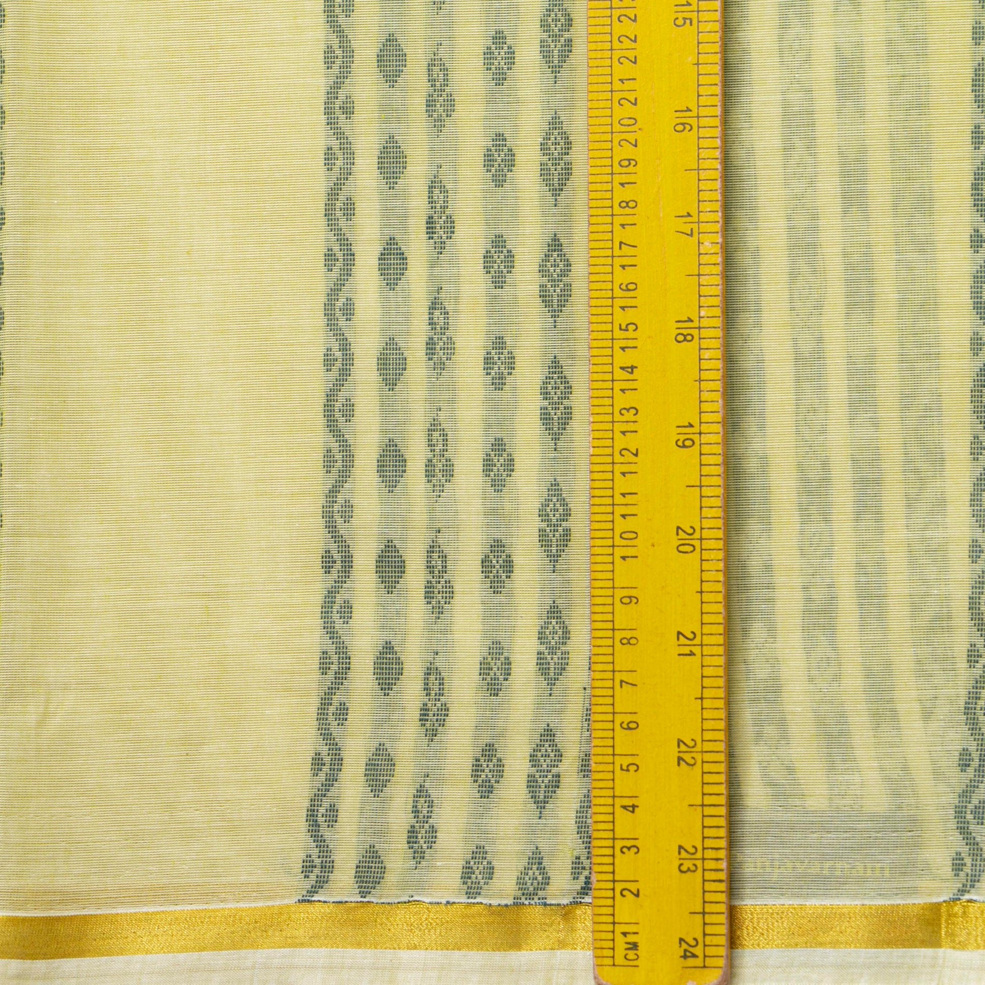 Pastel Yellow Fancy Cotton Saree For Festive Wear PV MM FC 968 - - Panjavarnam PV MM FC 968