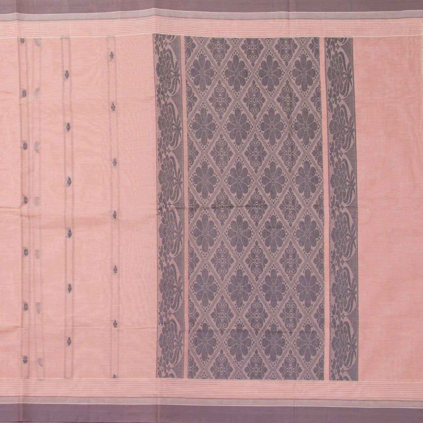 Pink Fancy Cotton Saree For Festive Wear PV MM FC 964