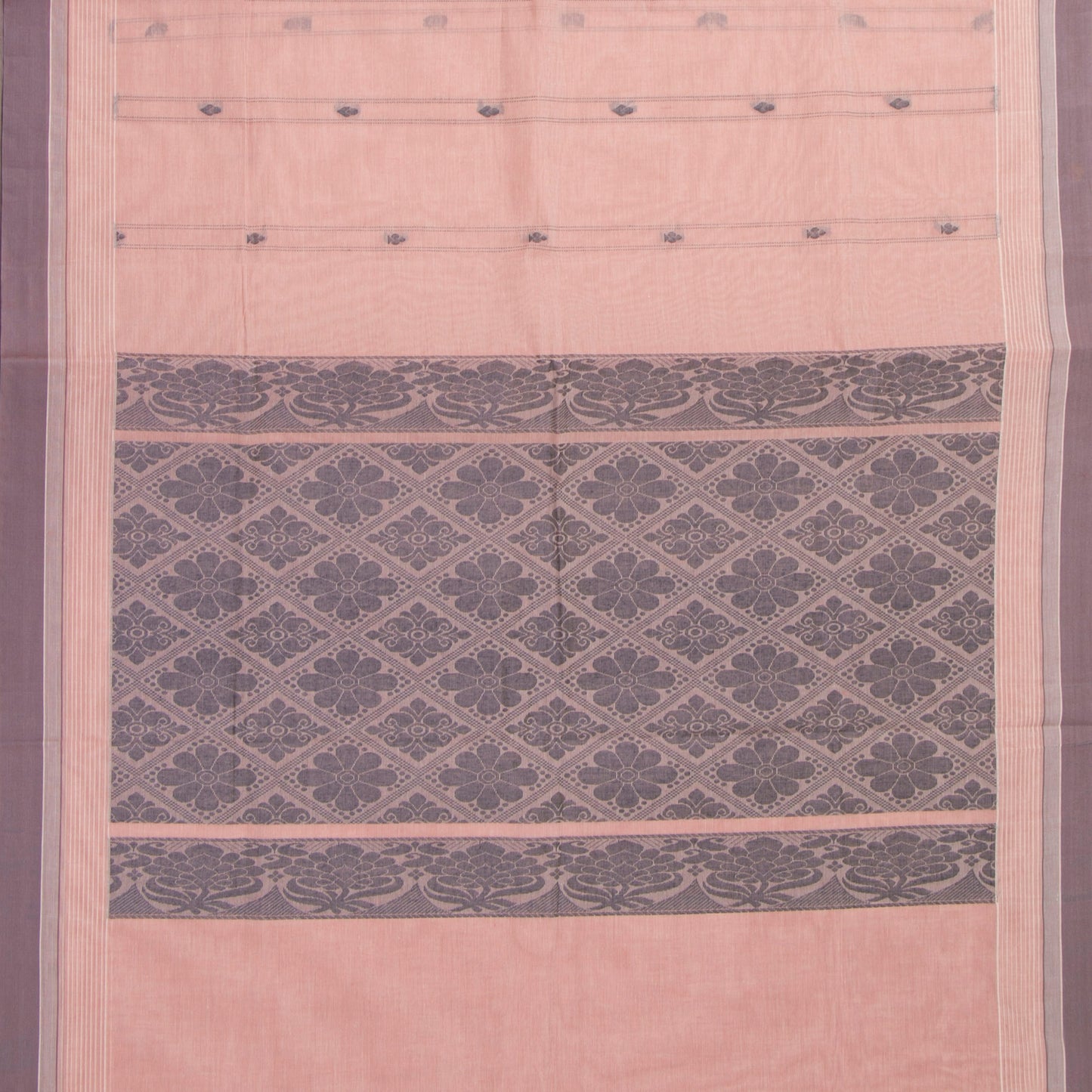 Pink Fancy Cotton Saree For Festive Wear PV MM FC 964