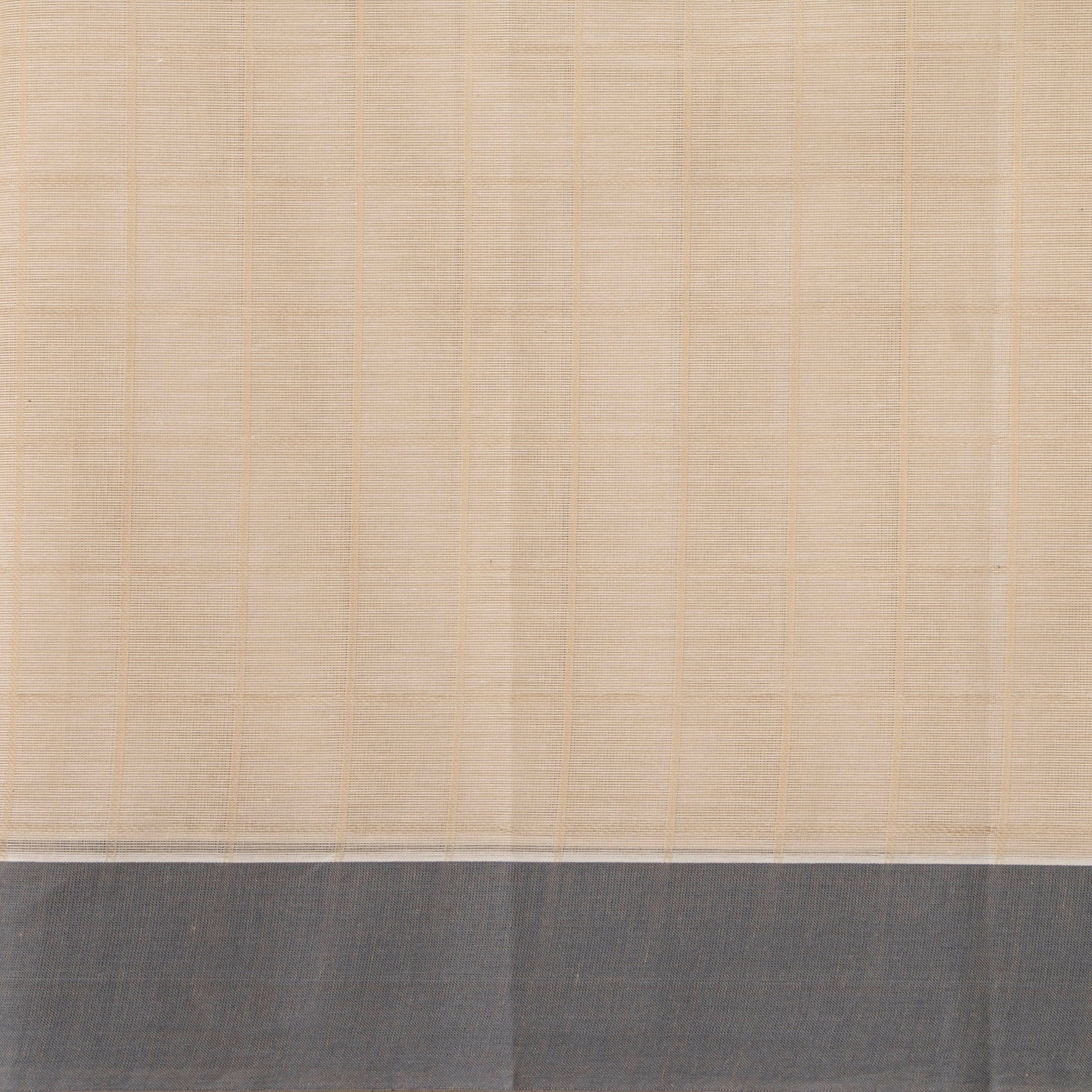 Off White Fancy Cotton Saree For Festive Wear PV MM FC 982 - Cotton Saree - Panjavarnam PV MM FC 982
