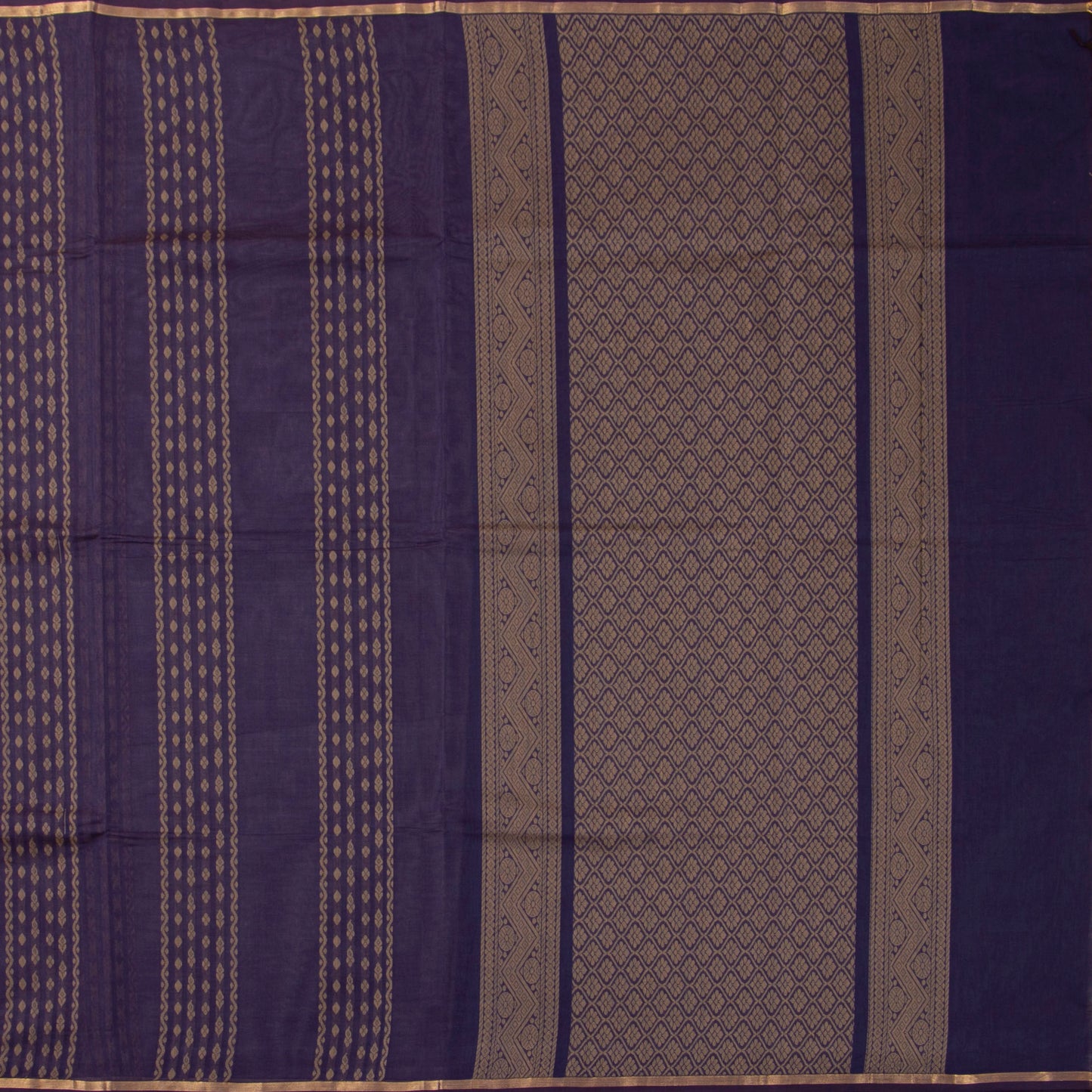 Purple Fancy Cotton Saree For Festive Wear PV MM FC 967