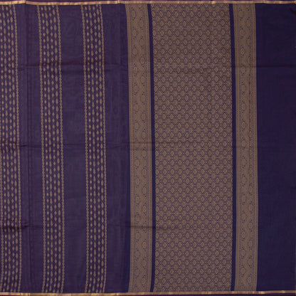Purple Fancy Cotton Saree For Festive Wear PV MM FC 967