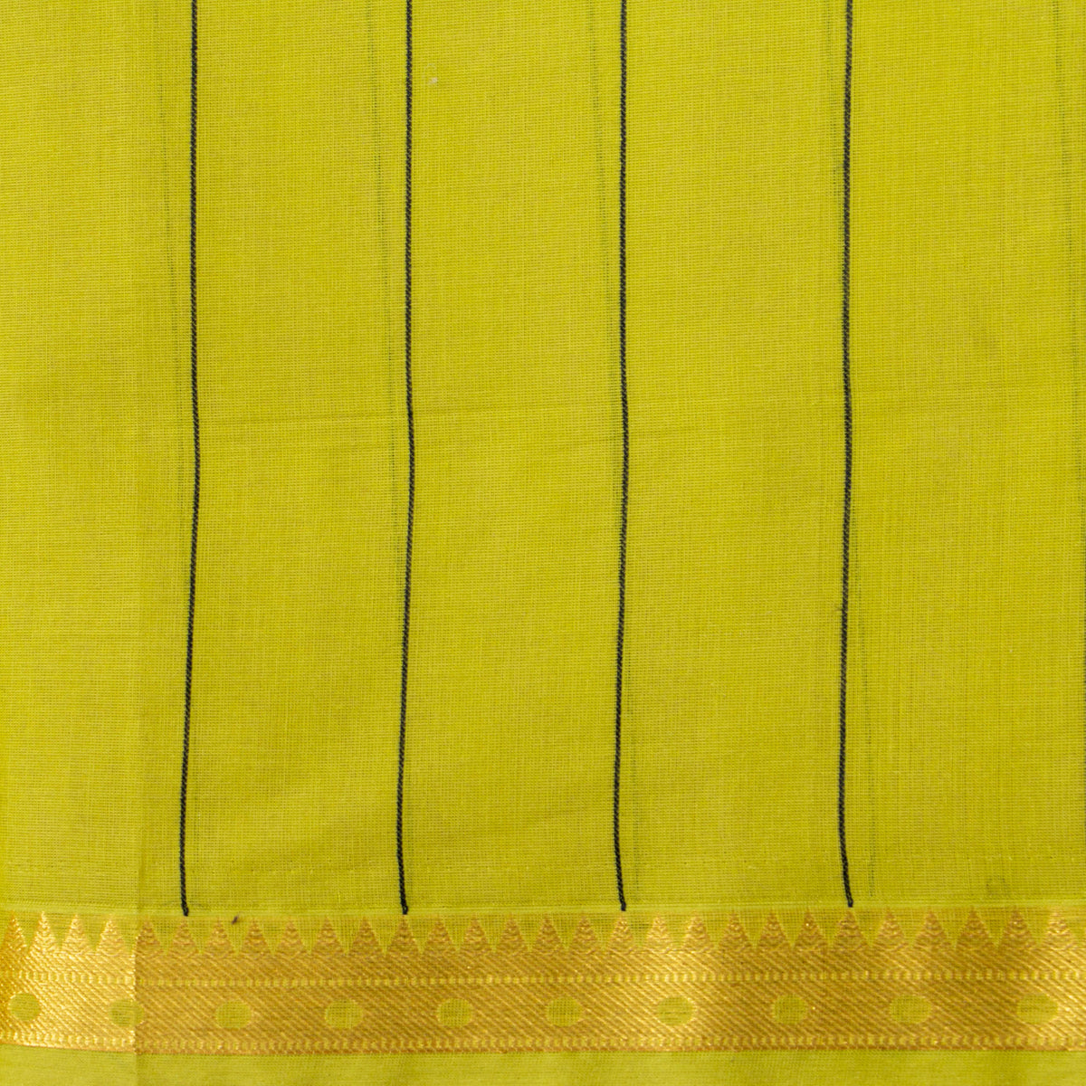 Green  Kanchi Cotton Saree For Festive Wear PV MM KC 971