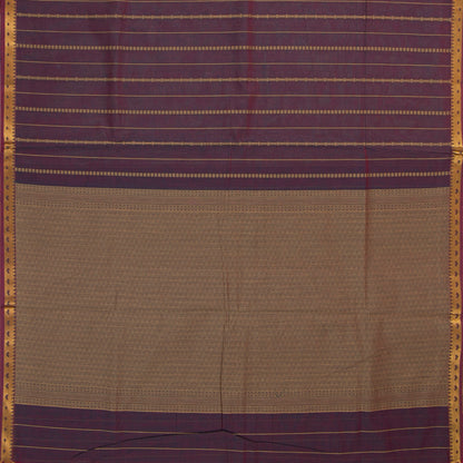 Mauve Cotton Saree For Festive Wear PV MM KC 969