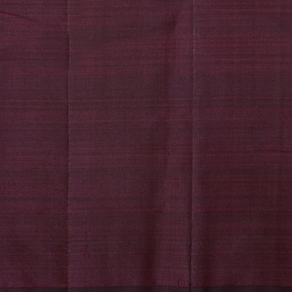 Lavender And Brown Kanchipuram Silk Saree For Festive Wear PV NYC 1543