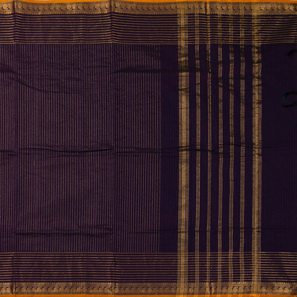 Purple Kanchi Cotton Saree For Festive Wear PV MM KC 741