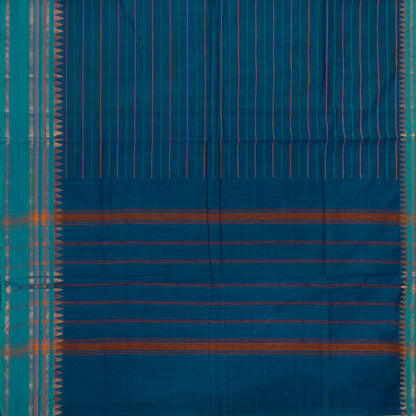 Blue Kanchi Cotton Saree For Festive Wear PV MM KC 919