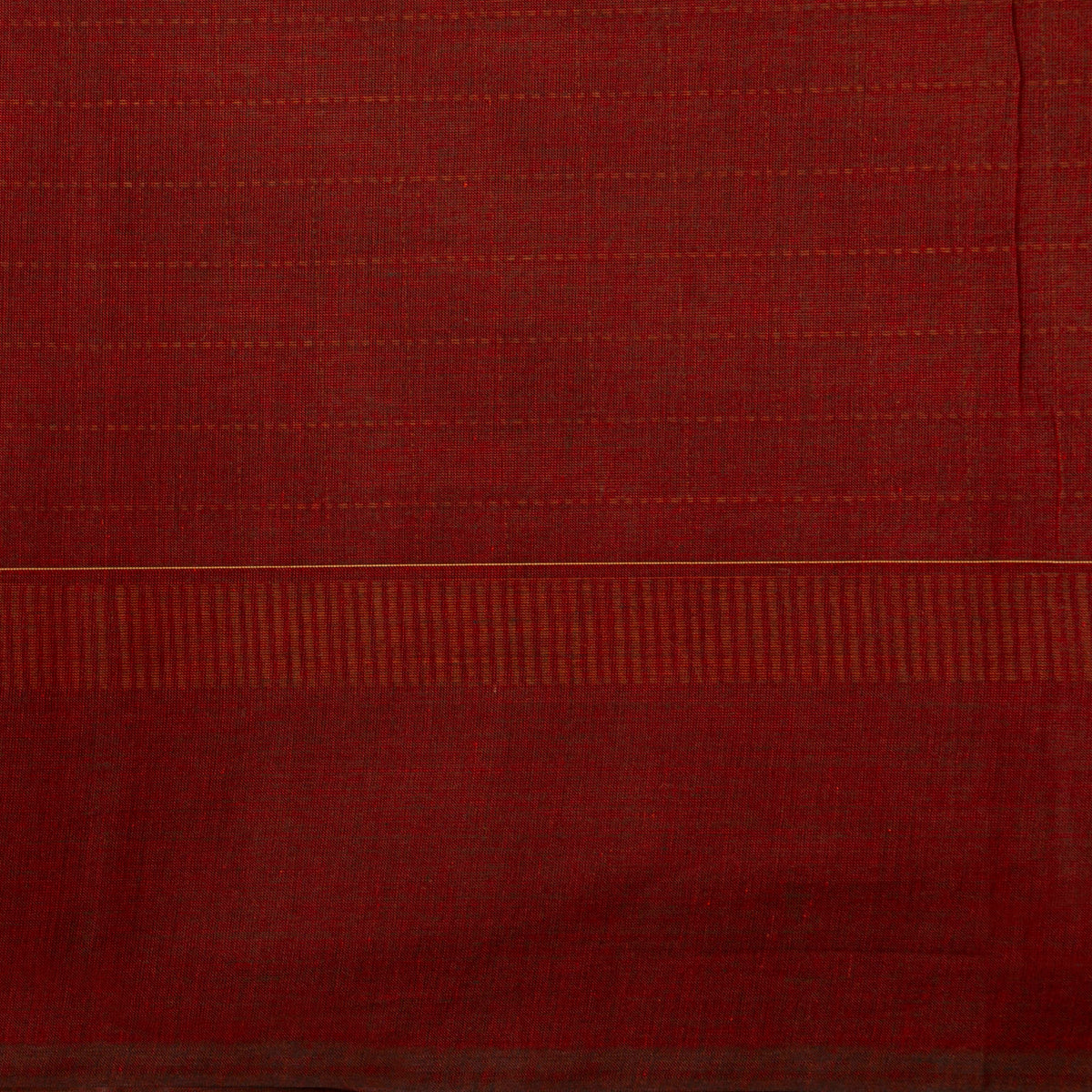 Maroon Kanchi Cotton Saree For Festive Wear PV MM KC 927