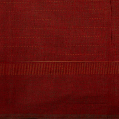 Maroon Kanchi Cotton Saree For Festive Wear PV MM KC 927
