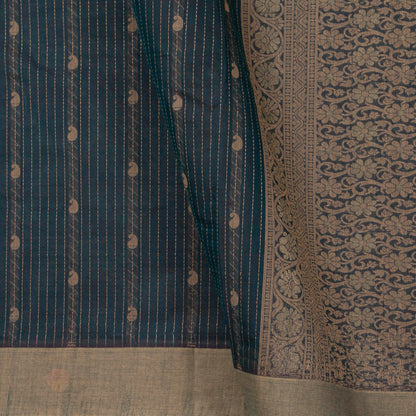Blue Fancy Cotton Saree For Festive Wear PV MM FC 998 - Cotton Saree - Panjavarnam PV MM FC 998