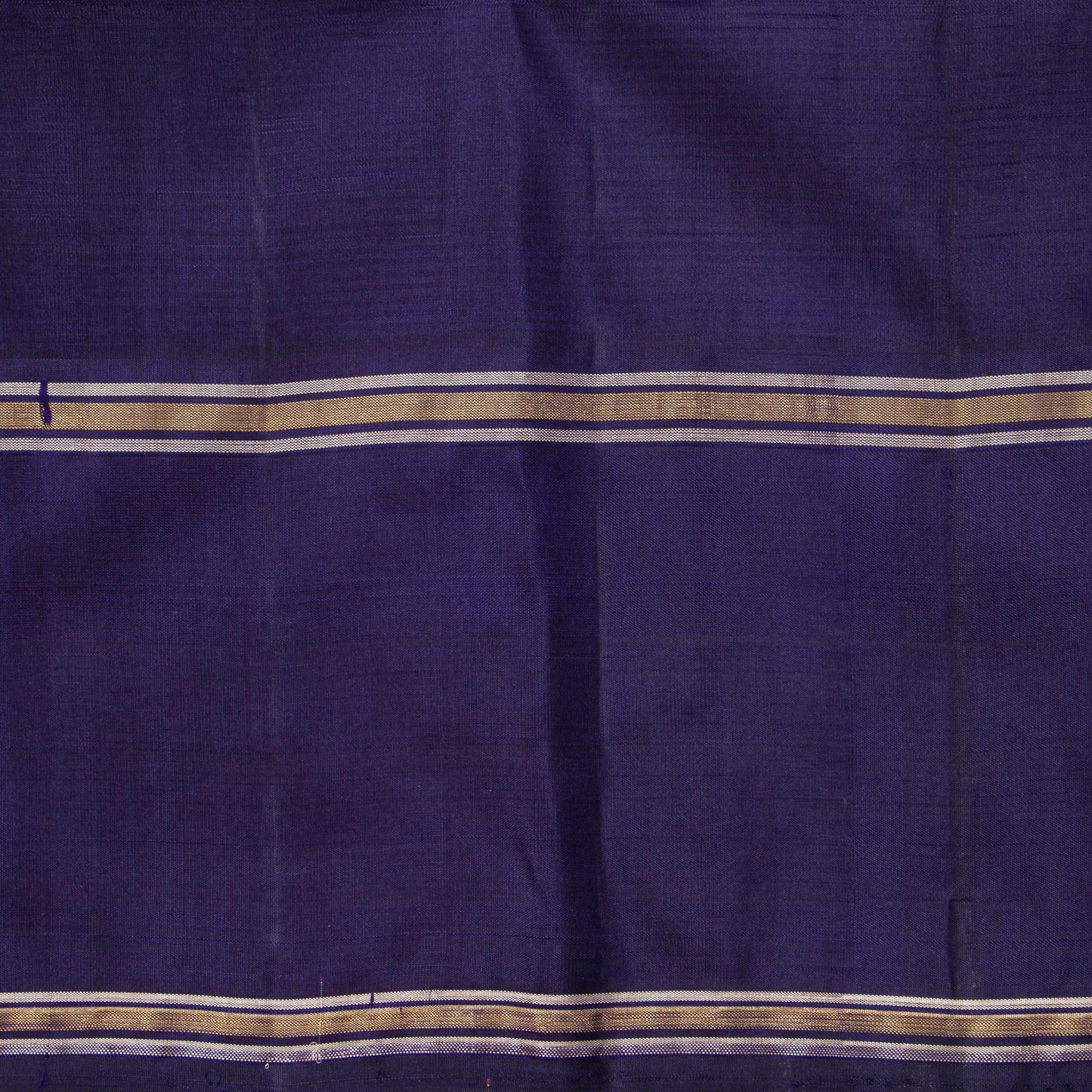 Pink And Navy Blue Kanchipuram Silk Saree For Festive Wear PV NYC 1521