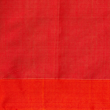 Orange Tissue Sequins Dhakai Jamdhani Mulmul Silk Saree For Party Wear PV MJ 123