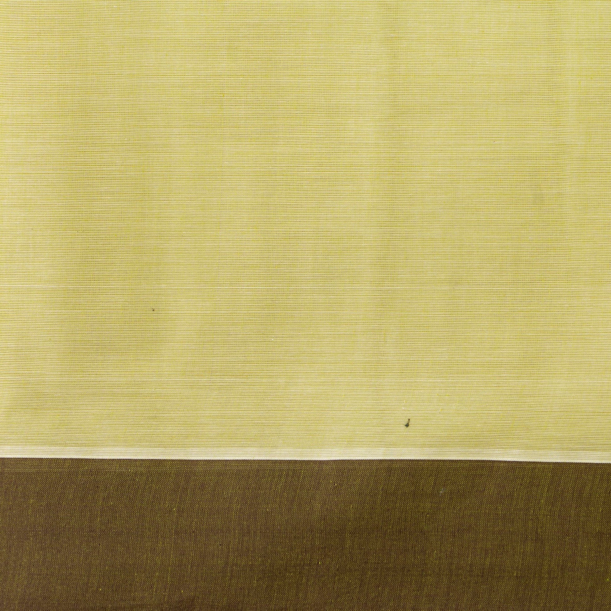 Pastel Yellow Fancy Cotton Saree For Festive Wear PV MM FC 1000 - Cotton Saree - Panjavarnam PV MM FC 1000