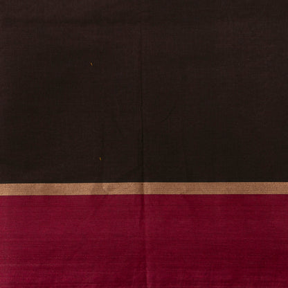 Brown And Magenta Fancy Cotton Saree For Festive Wear PV MM FC 994