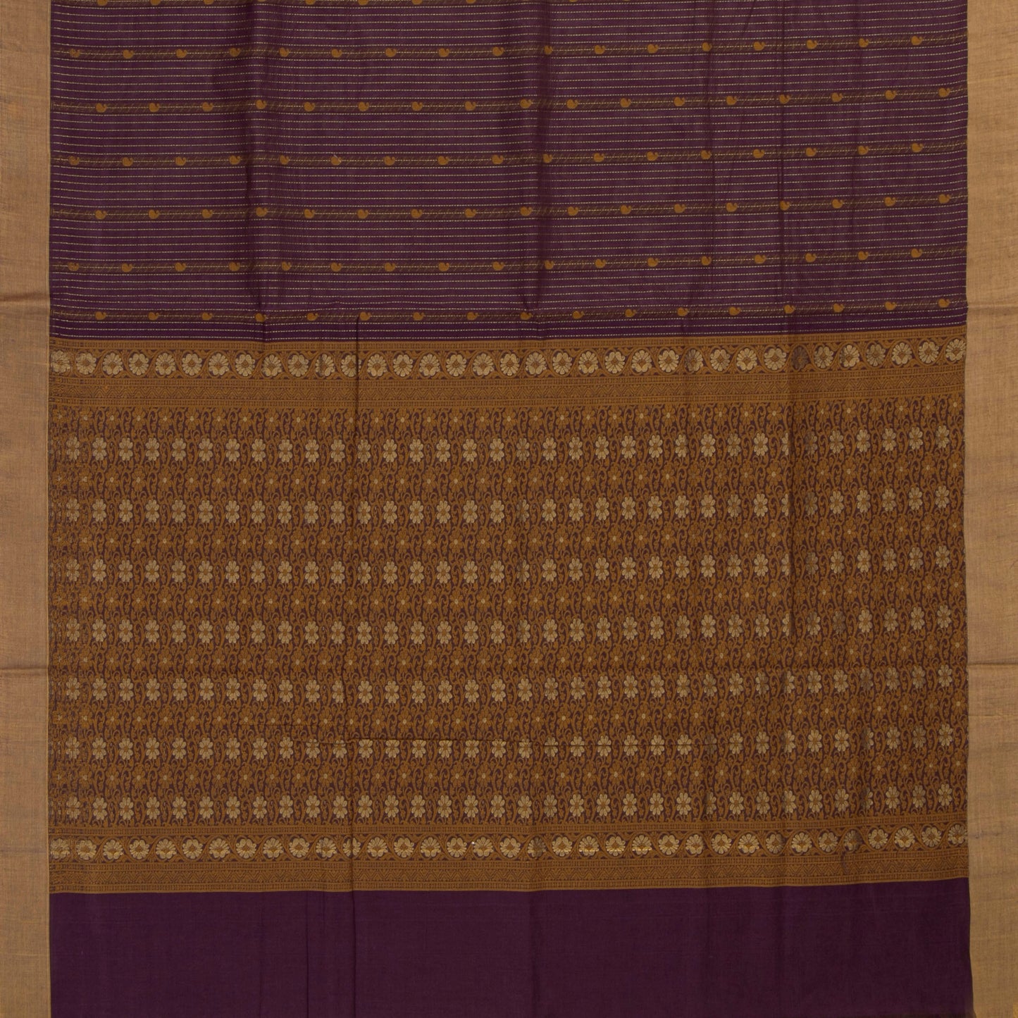 Magenta Fancy Cotton Saree For Festive Wear PV MM FC 996 - Cotton Saree - Panjavarnam PV MM FC 996