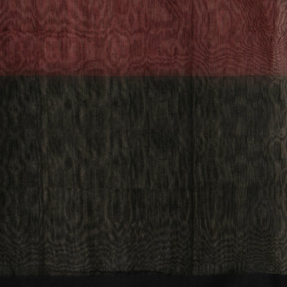 Red And Brown Dhakai Jamdani Mulmul Silk Saree For Party Wear PV MJ 101