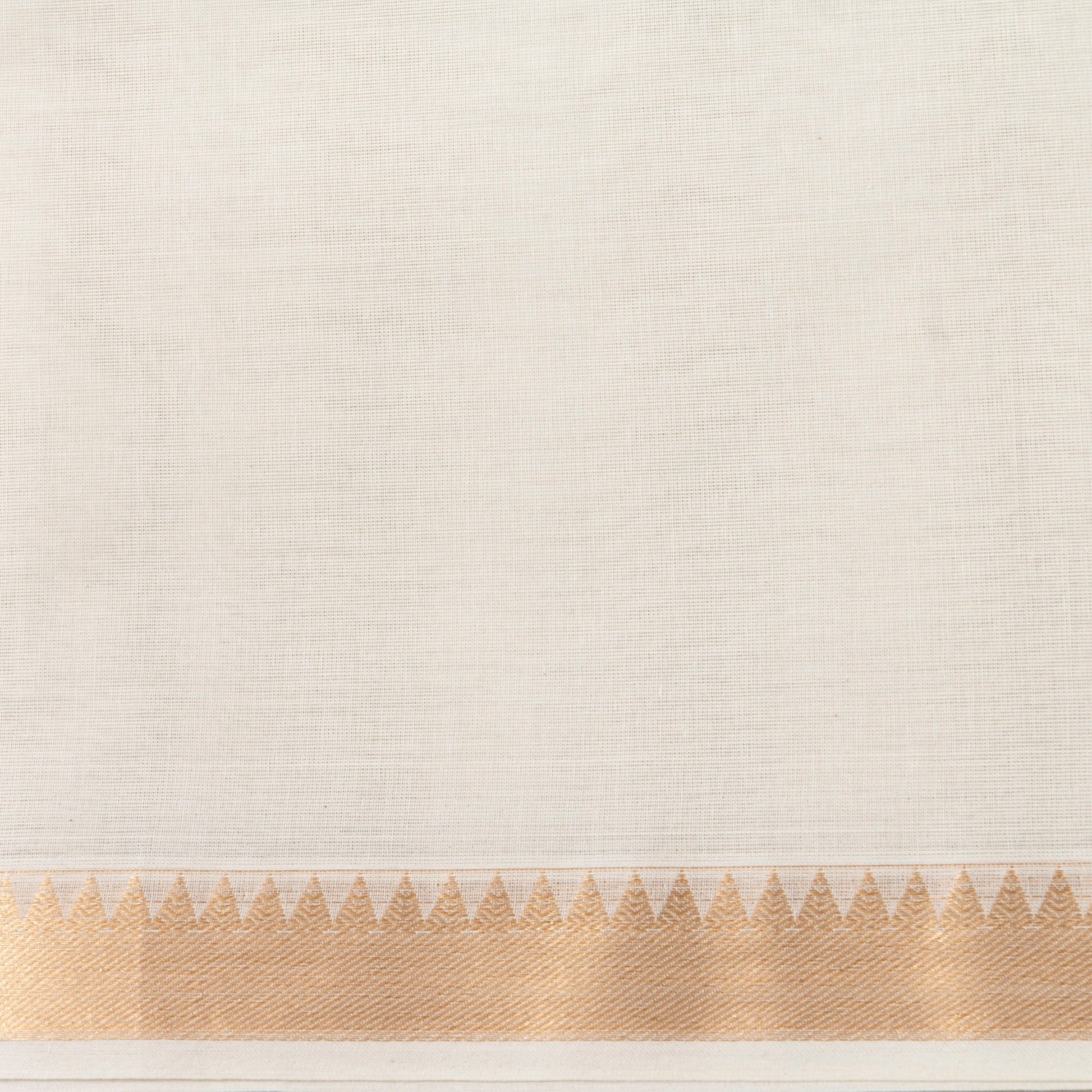 White Fancy Cotton Saree For Festive Wear PV MM FC 999 - Cotton Saree - Panjavarnam PV MM FC 999
