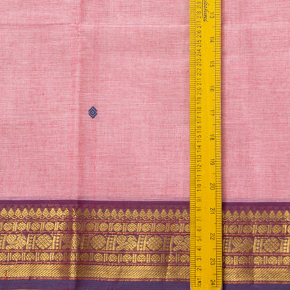 Pink Kanchi Cotton Saree For Office Wear PV MM KC 788