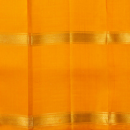 Black Kanchipuram Silk Saree With Ganga Jamuna Temple Korvai Border For Festive Wear PV KNN 317