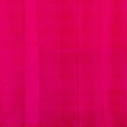 Orange And Pink Kanchipuram Silk Saree Ganga Jamuna Border For Festive Wear PV KNN 300