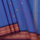 Blue And Magenta  Kanchi Cotton Saree For Festive Wear PV MM KC 794