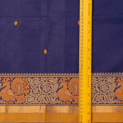 Blue Kanchi Cotton Saree For Festive Wear PV MM KC 507