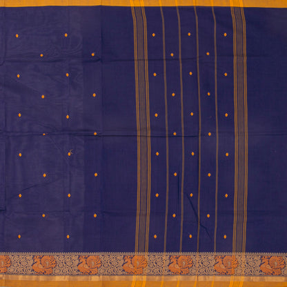 Blue Kanchi Cotton Saree For Festive Wear PV MM KC 507