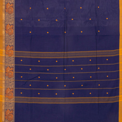 Blue Kanchi Cotton Saree For Festive Wear PV MM KC 507