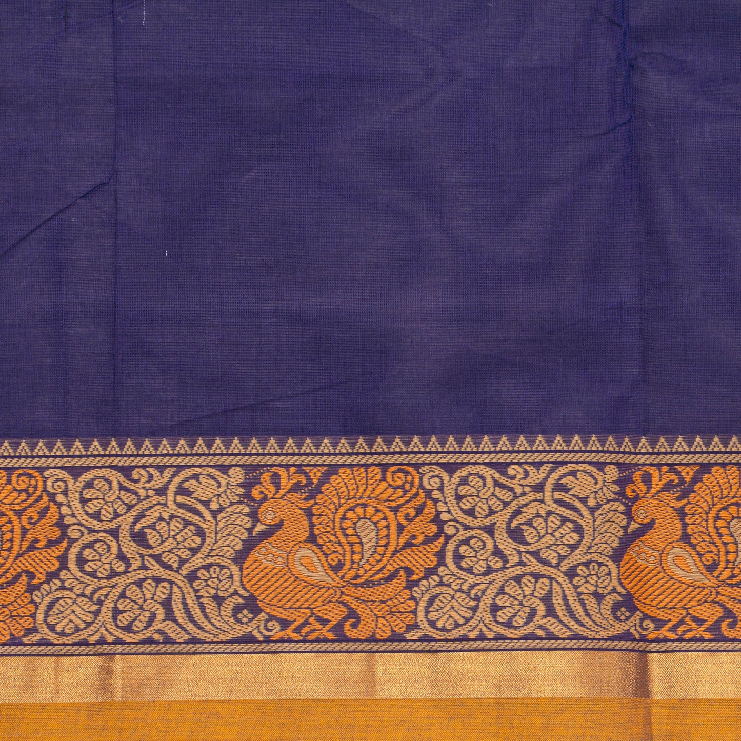 Blue Kanchi Cotton Saree For Festive Wear PV MM KC 507