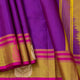 Magenta And Beige Kanchipuram Silk Saree For Festive Wear PV KNN 334