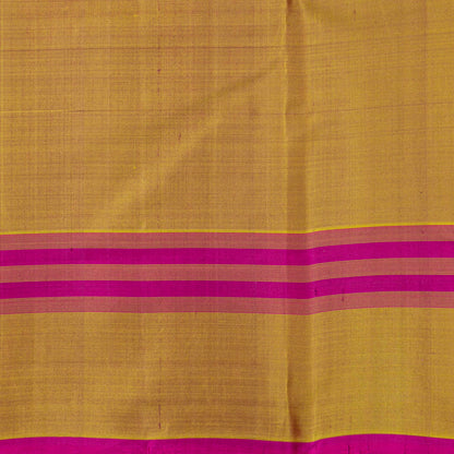 Magenta And Beige Kanchipuram Silk Saree For Festive Wear PV KNN 334