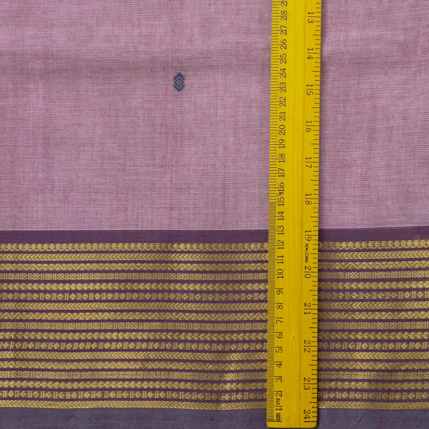 Lilac Kanchi Cotton Saree For Festive Wear PV MM KC 400