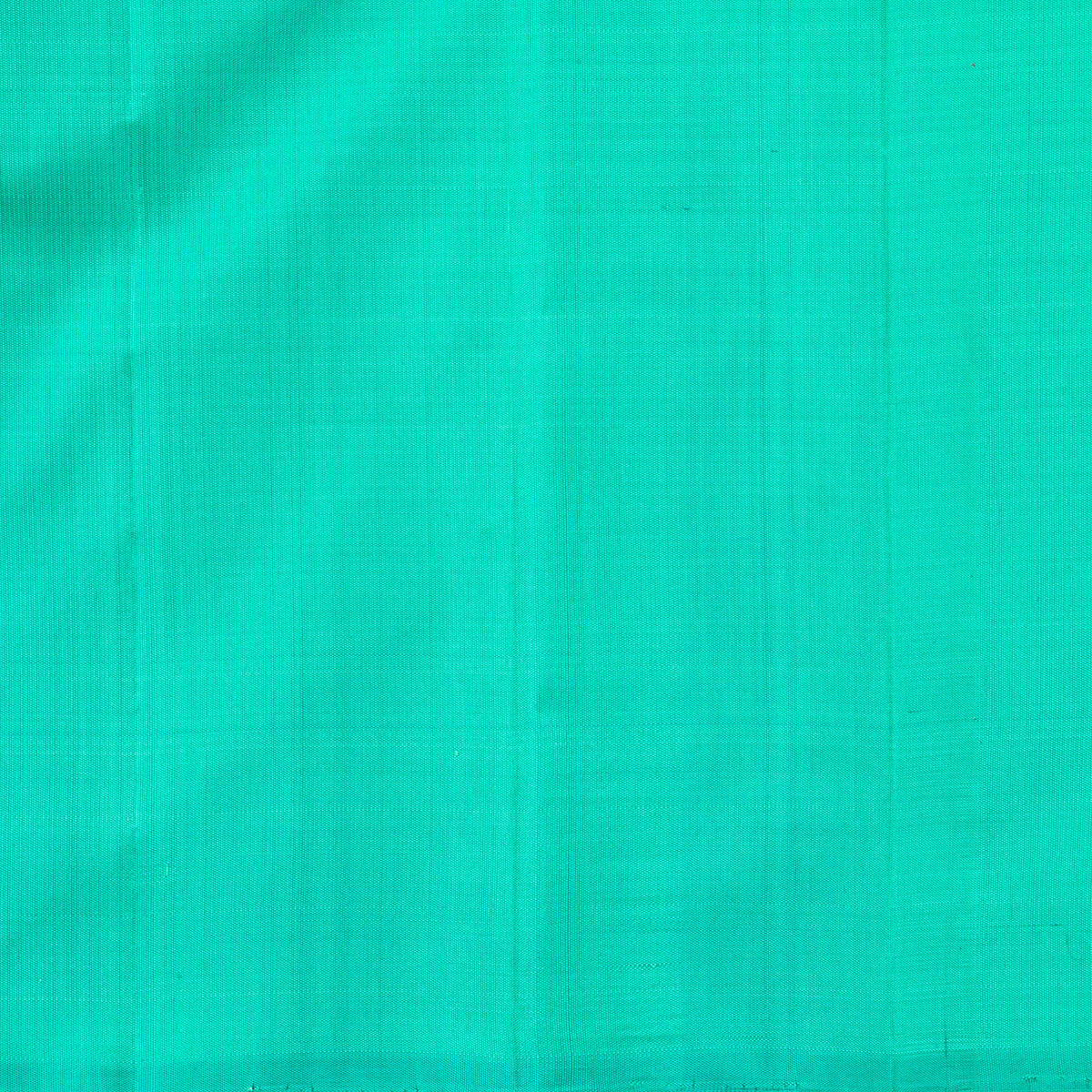 Magenta And Sea Green Borderless Kanchipuram Silk Saree For Festive Wear PV VG 101