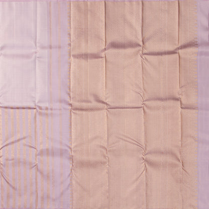 Lilac Kanchipuram Silk Saree Borderless For Festive Wear PV SAR 101