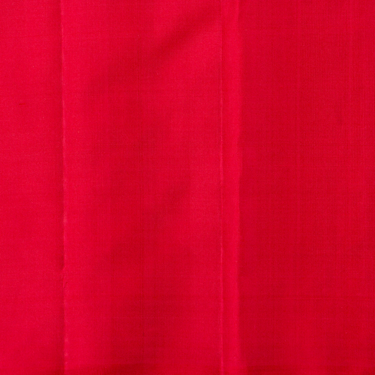 Red Kanchipuram Silk Saree Borderless For Festive Wear PV SAR 102