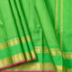Green Kanchipuram Silk Saree For Bridal Wear PV NYC 1940