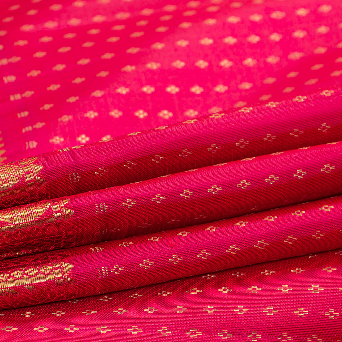 Pink Kanchipuram Silk Saree For Festive Wear PV NYC 2034