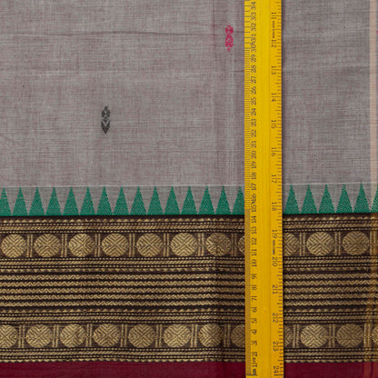 Mauve And Maroon Kanchi Cotton Saree For Festive Wear PV MM KC 399
