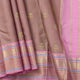 Beige And Pink Kanchipuram Silk Saree For Wedding Wear PV NYC 2030