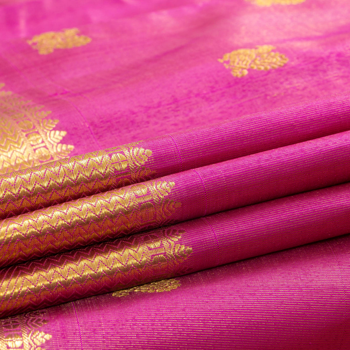 Pink Kanchipuram Tissue Silk Saree For Wedding Wear PV NYC 2029