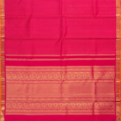 Pink Kanchipuram Silk Saree For Festive Wear PV NYC 2034